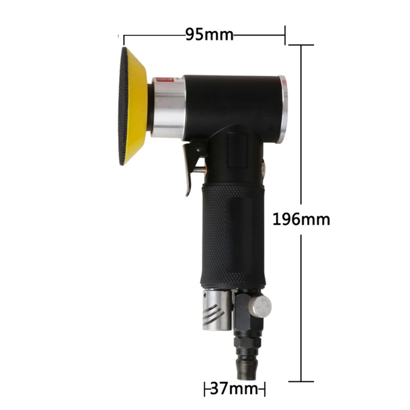 Polish Pad Set Buffer - Mini Lixadeira Pneumática, Conjunto de Máquina