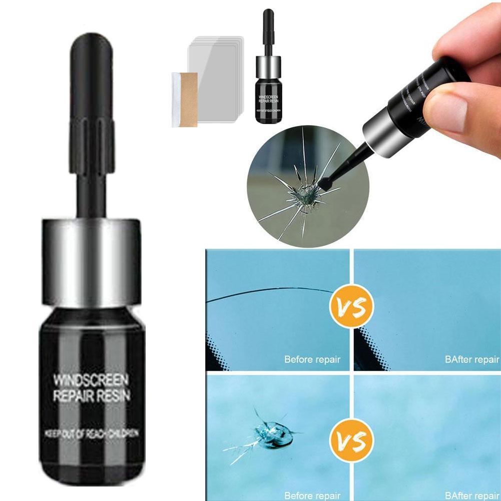 Glass Cleaner Streak - Conjunto de agente fluido para reparo