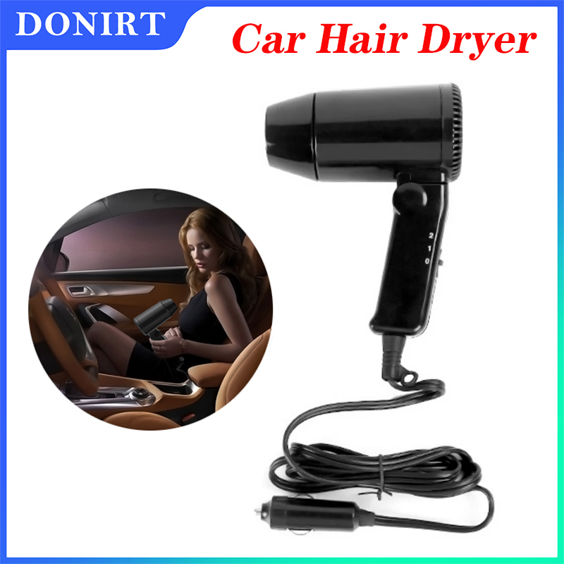 Portátil 12v secador de cabelo - Dryer Car Blower avaliação e preço