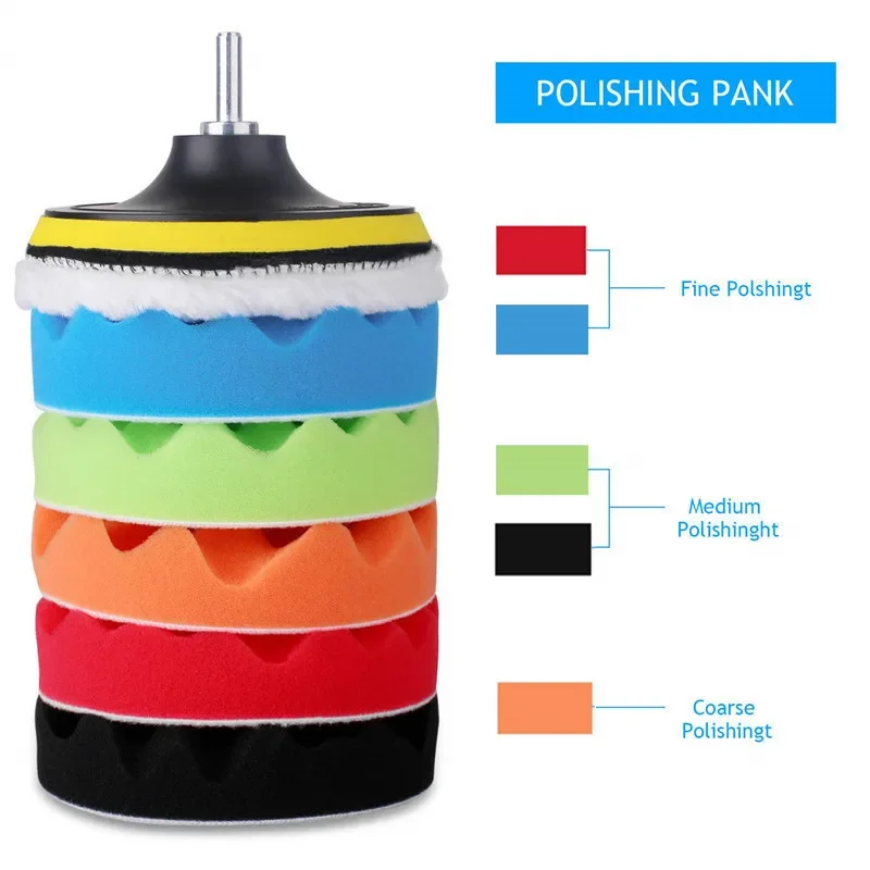 Kit de almofadas de polimento  - Polish Pad Set Buffer avaliação e preço