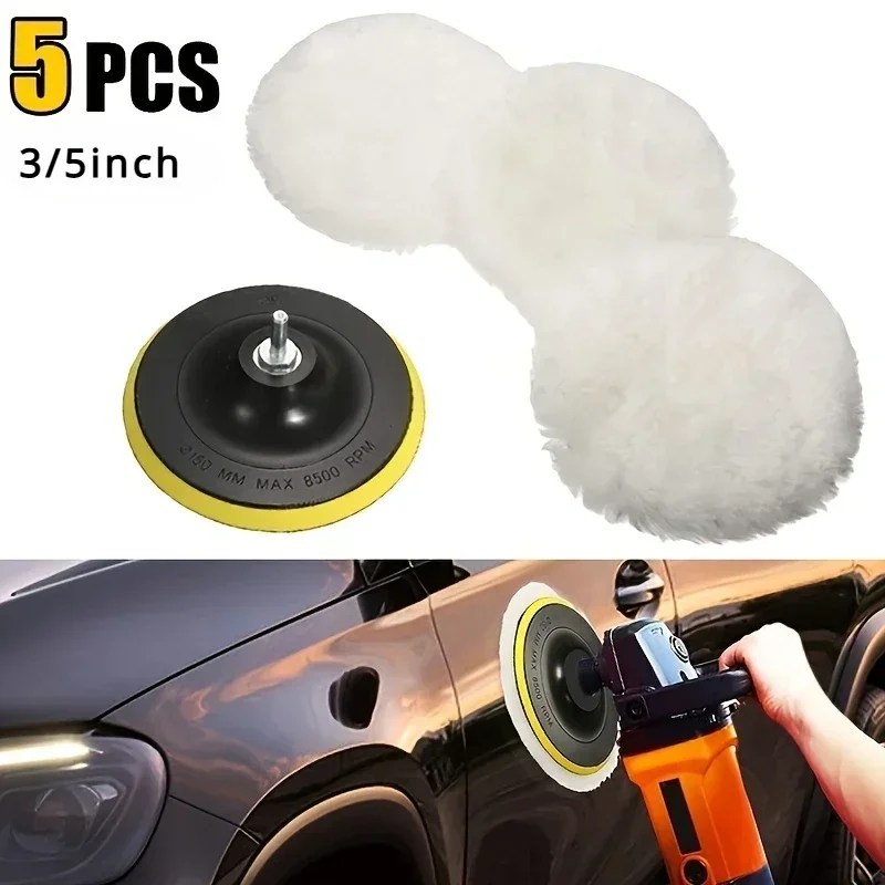 Conjunto de 5 Peças de Discos  - Polish Pad Set Buffer avaliação e preço