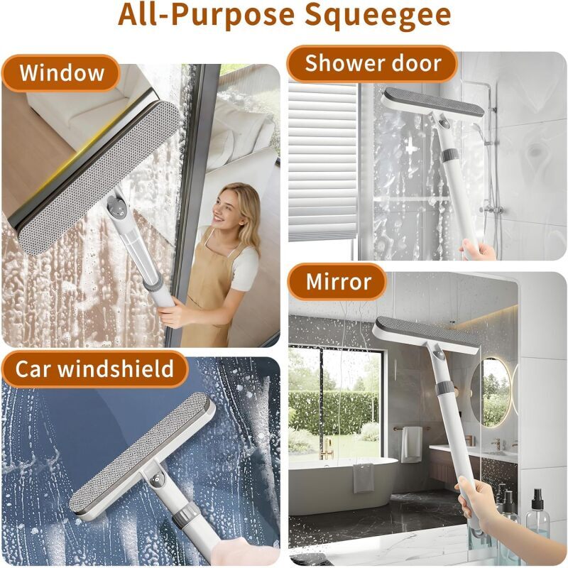 Limpa Vidros 4 em 1 Extensível - Glass Cleaner Streak avaliação e preço