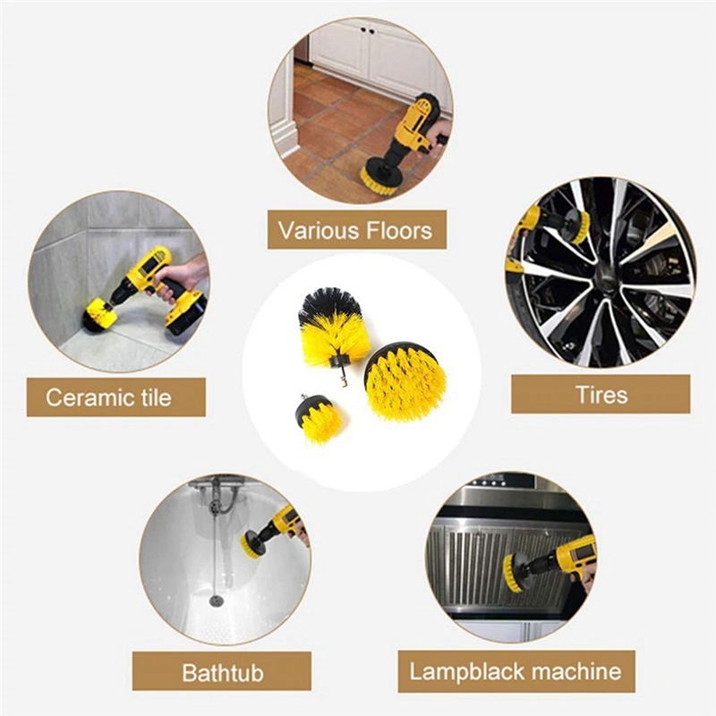 Conjunto de 15 Escovas Elétric - Car Cleaning Brush avaliação e preço